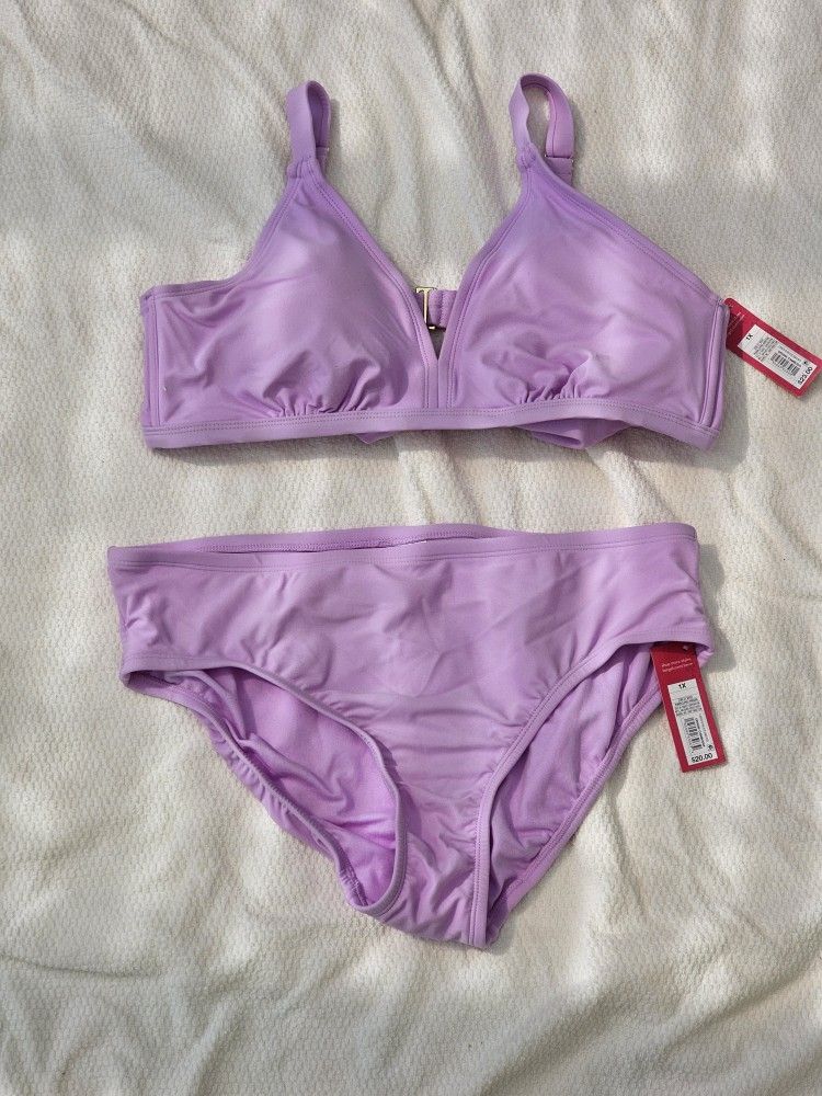 Xhilaration Size 1x Bikini & Top