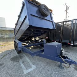 DUMP TRAILER 8x12x4