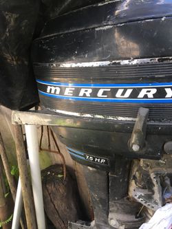Mercury 7.5 hp.