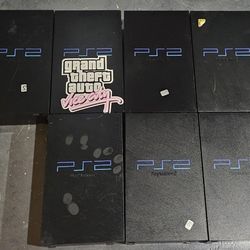 7 Playstation PS2 Fat Systems 