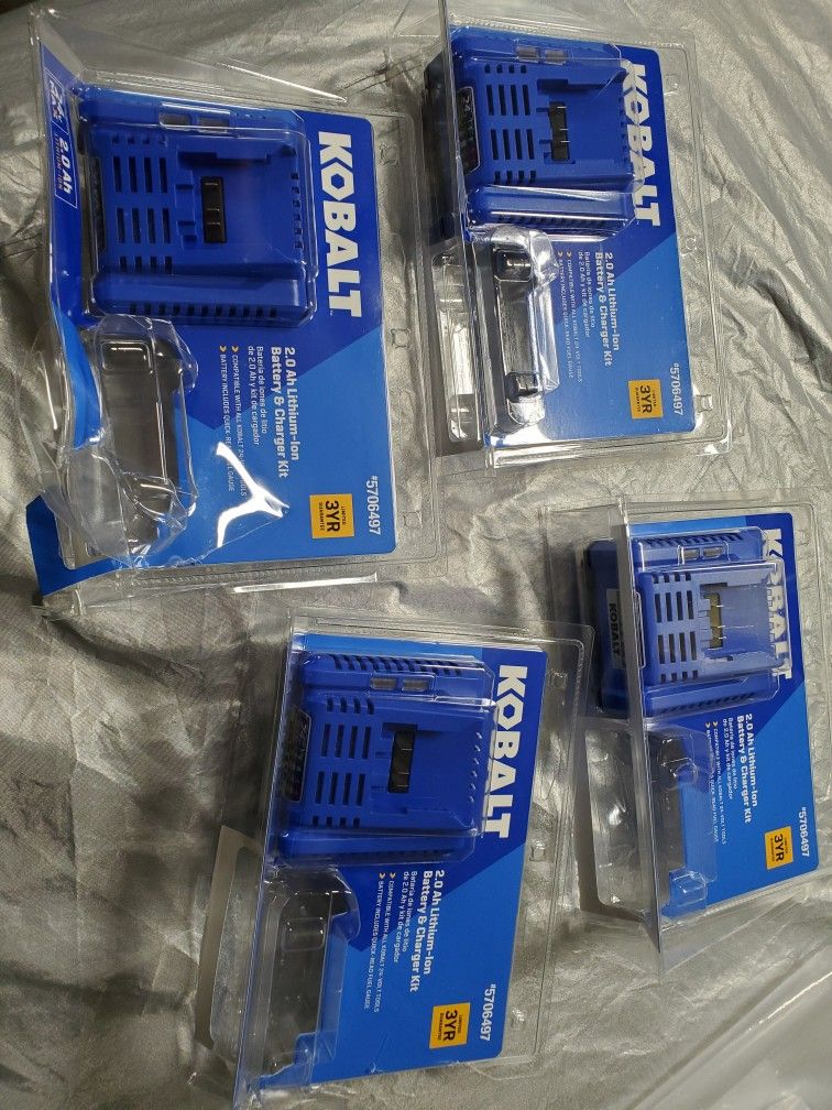 4 Kobalt 24v *CHARGERS ONLY* (New)