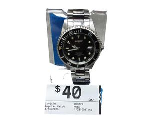 Invicta 89302b Silver Regular Watch