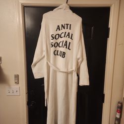 Anti Social Social Club Terry Cloth Robe 