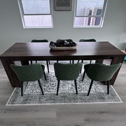 Extra long dinning table