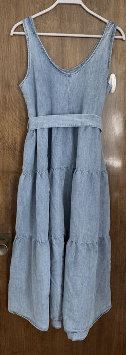 Given Kale Denim Blue Tiered Belted Maxi Dress, size L for Sale in Los Angeles, CA - OfferUp Given Kale Denim Blue Tiered Belted Maxi Dress, size L for Sale in Los Angeles, CA - OfferUp