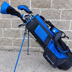 Top Flight Ti-Matrix Golf Clubs Set !!! With Bag . Illness Forces To Give Away For Low Low $