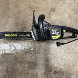 Poulan Electric Chain Saw