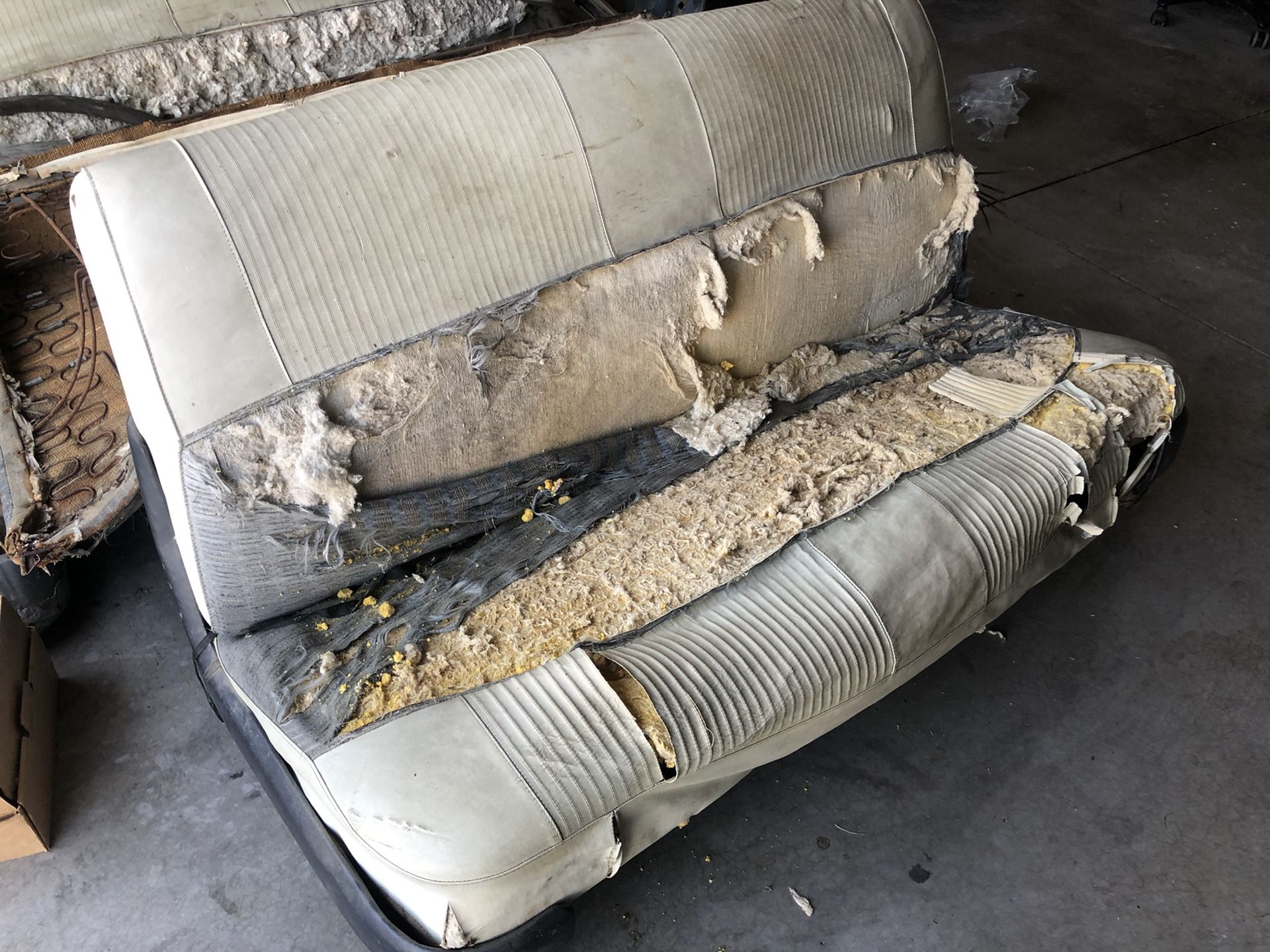 1955-1957 Chevy bel air front seat