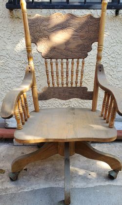 Wood Arm Chair