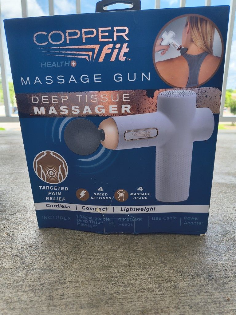 Copper Fit Massage Gun Deep Tissue