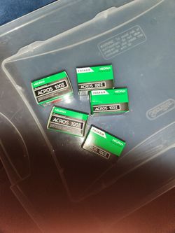 Fuji Film Professional Acros Black & White Film $10 each or All 5 For $40