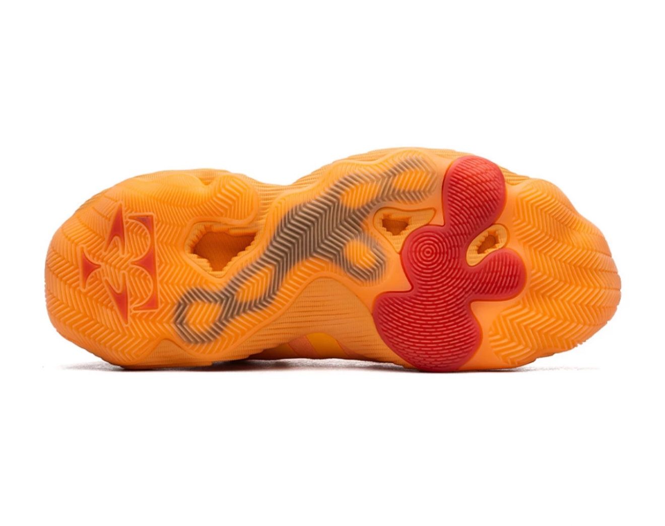 Adidas Mens Size Trae Young Acid Orange Spark Basketball