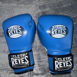 Cleto Reyes Blue Loop Hook gloves 14oz