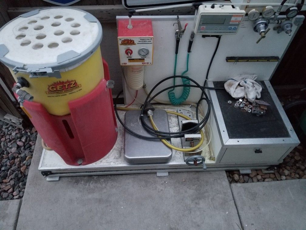 Mobile Getz fire extinguisher equipment
