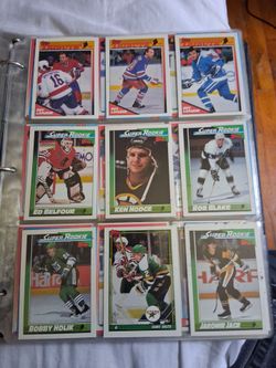 Topps hockey card's