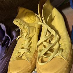 Yellow Converse 