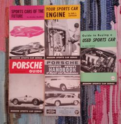 Vintage sports car books
