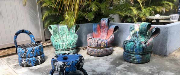 Functional outside furniture for lifetime