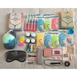 Makeup, Nail Polish, Hair & Beauty Accessories Bundle, New