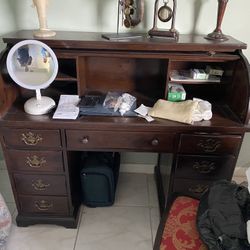 Antique Rolling Cover Desk- Must Move By Apr 28