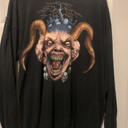 Vintage Slayer Hooded Shirt