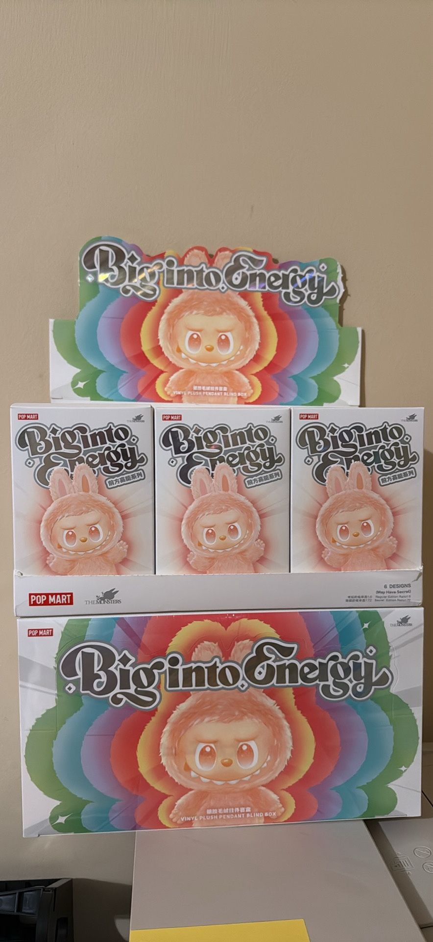100% Authentic Big into Energy Labubu