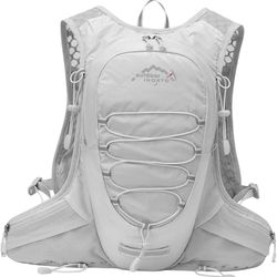 Hydration Pack 12L Hydration Backpack Water Storage Bag Water Bladder for Biking , Gray, 20cmx10cmx38cm