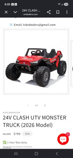 24v clash monster truck