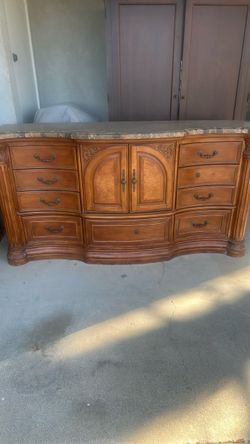 Dresser with matching nightstands
