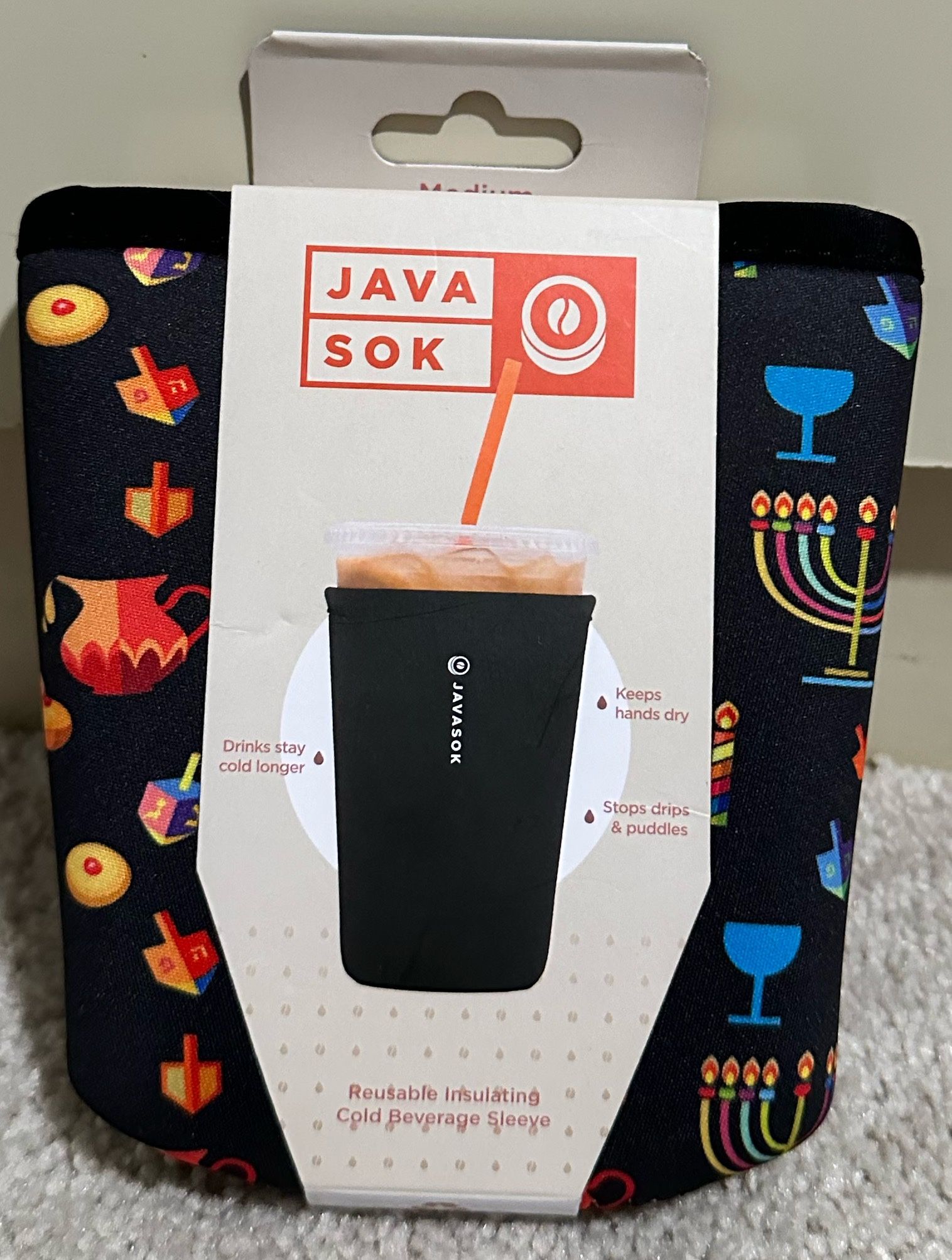 JavaSok beverage sleeve medium