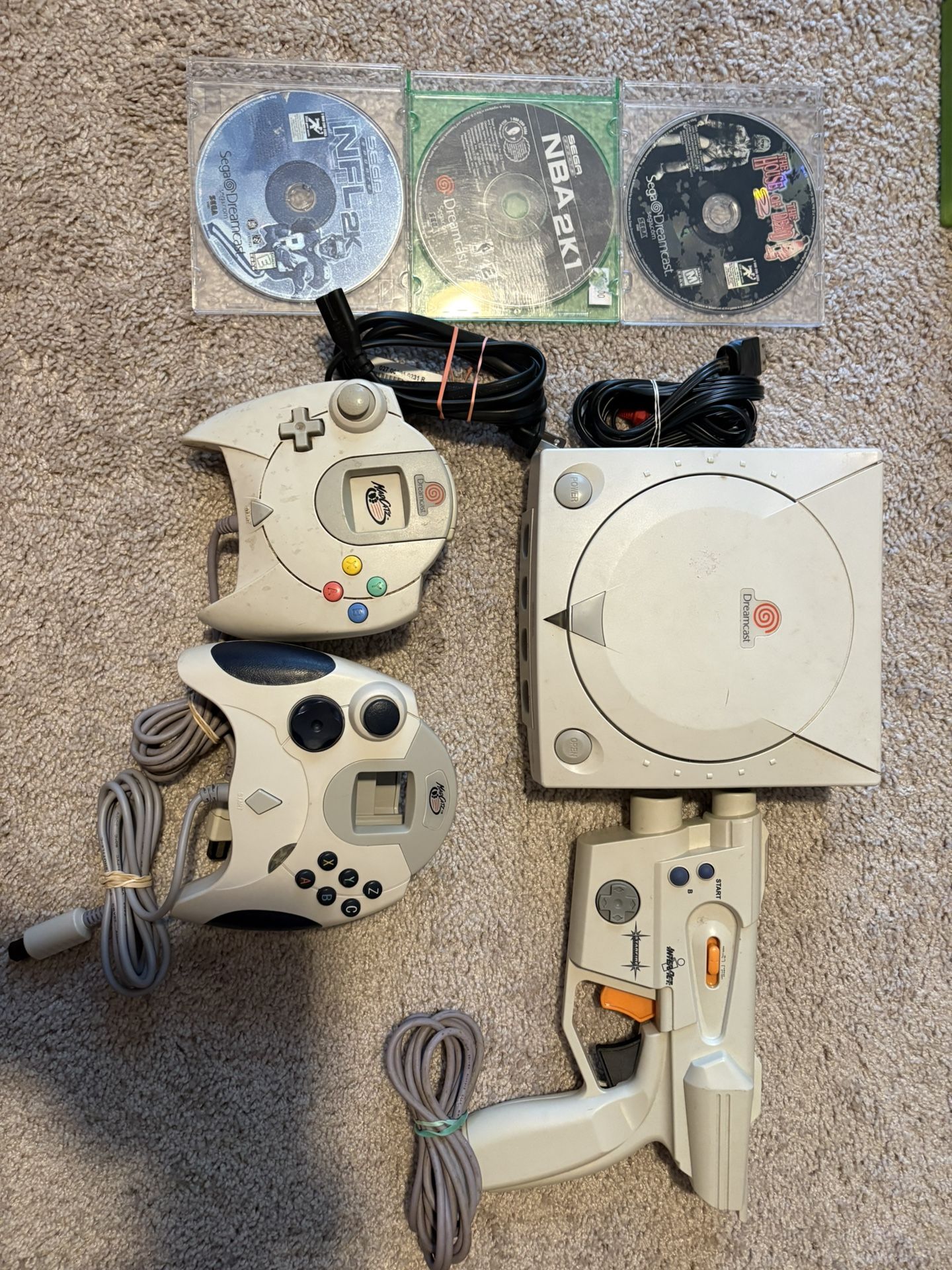 Sega Dreamcast + 3 Games (hablo Espanol)