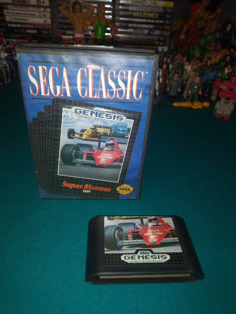   Sega Genesis Console Game "Super Monaco GP" ( Vintage 1992)