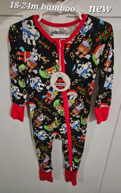 New Bluey Christmas Bamboo Zippy 18-24M