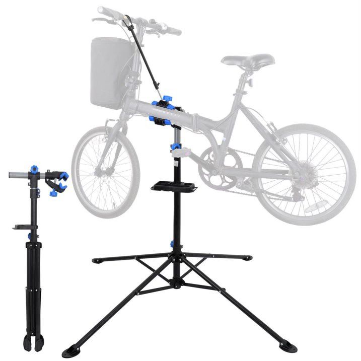 New Bike Repair Stand Adjustable Arm Bicycle Rack, Black
