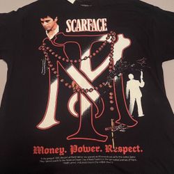 Scarface Shirt Size 2XL Men 