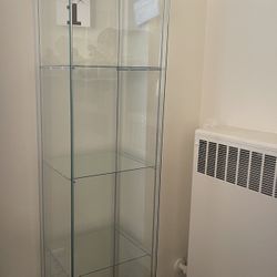 2 Glass Door Cabinet Display