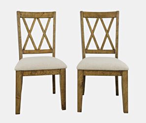 Telluride Gold Dining Chair (Set of 2)