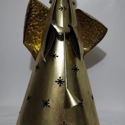 LARGE BRASS CHERUB ORNAMENT 30"×16"