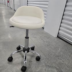 Adjustable Roller Seat Office Chair
