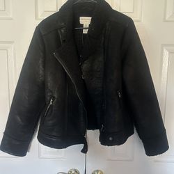 Fur Lined Fashion Jacket
