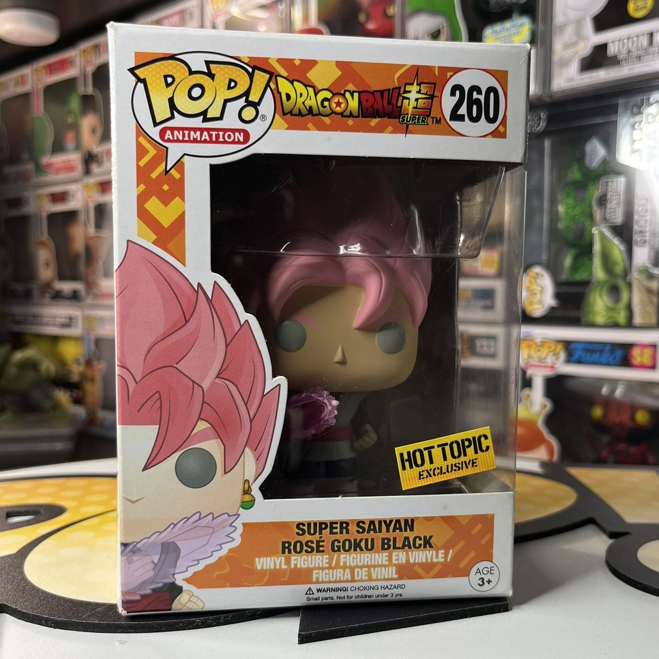 Rose Nightmare Goku Black super Saiyan Rosé/dragonball 