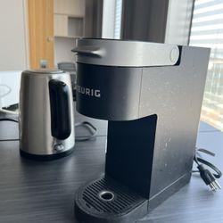 Keurig And Water Kettle 