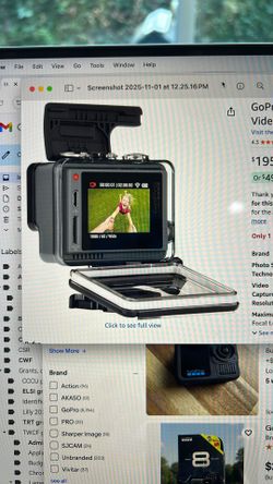 Hero Go Pro With Harness