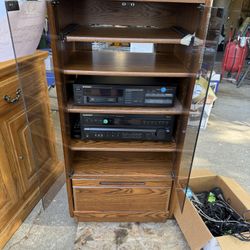 Stereo Cabinet With 2 Components
