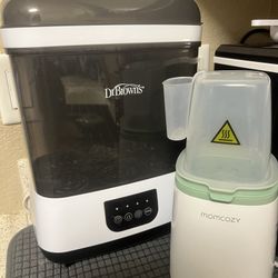 BOTTLE STERLIZER AND BABY BOTTLE WARMER