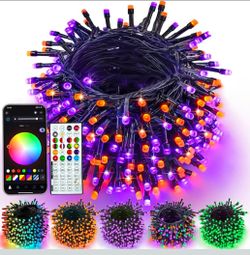 Yiqu Smart Color Changing Christmas Halloween Tree Light String 66 FT 200 LED
App and Remote Controlled,Music Syn, 16M Multicolors