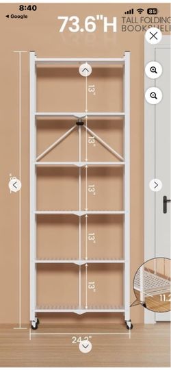 Metal wheeled rack/Foldable