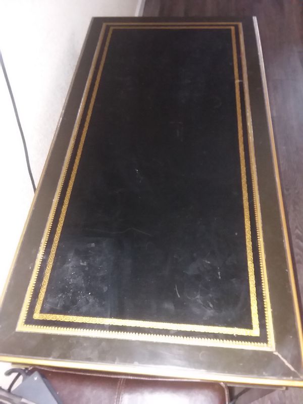 Sligh Furniture Black Lacquer Desk For In Edmond Ok Offerup