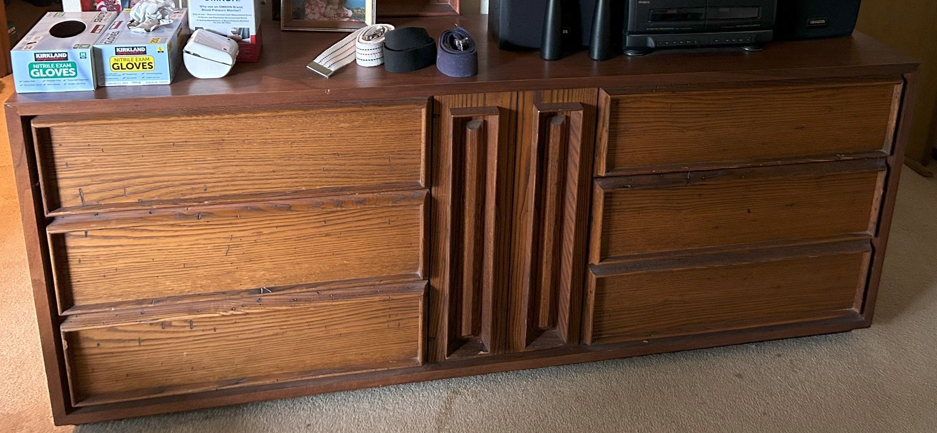 Dillingham - Mid Century Modern bedroom Set -  Cypress And walnut - Great Condition