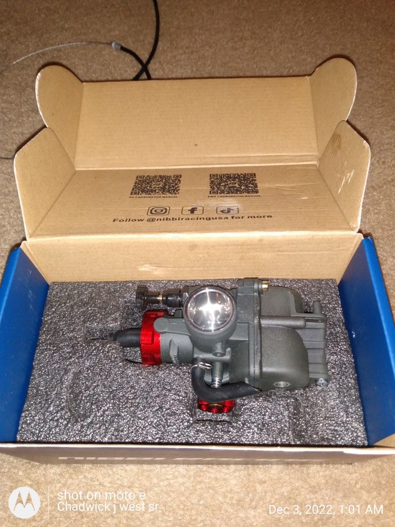 26mm Nibbi Carburetor